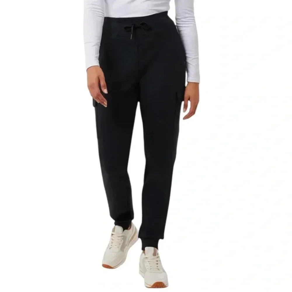 SOLD!! DO NOT BUY!! 32 Degrees Heat Womens Black Cargo Joggers XL Stretch